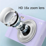 48 Million Pixel Hd Digital Camera 2.8 Inch Lcd Screen 16X Digital Zoom Periscope Lens Support Video Auto Focus Camera For Gift