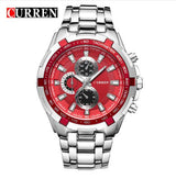CURREN Watches Men quartz Sports Waterproof Wristwatch