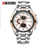 CURREN Watches Men quartz Sports Waterproof Wristwatch